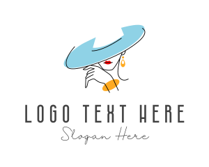 Jewellery - Elegant Fashion Lady logo design