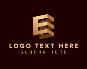 Premium Business Agency Letter E Logo
