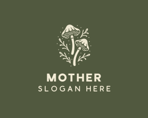 Food - Mushroom Plant Forest logo design