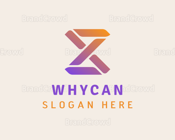 Gradient Digital Loop Logo