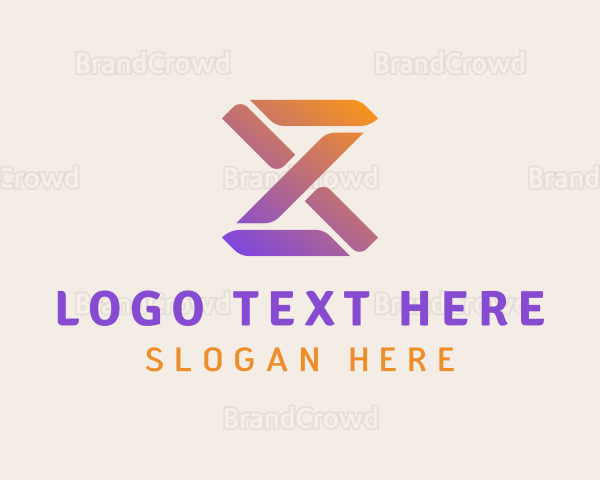 Gradient Digital Loop Logo