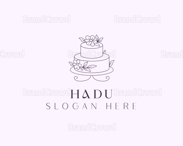 Wedding Cake Baker Logo