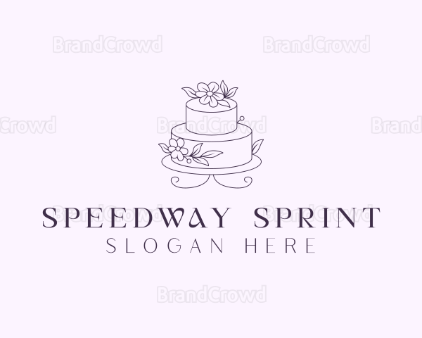 Wedding Cake Baker Logo