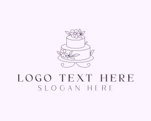 Food Blog - Wedding Cake Baker logo design