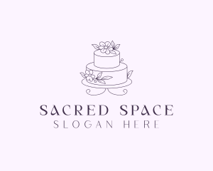 Wedding Cake Baker Logo