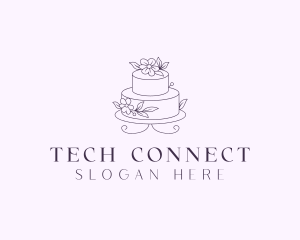 Wedding Cake Baker Logo