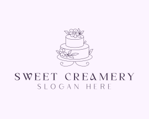 Wedding Cake Baker logo design