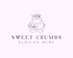 Baker - Wedding Cake Baker logo design