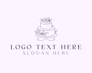 Wedding Cake Baker Logo