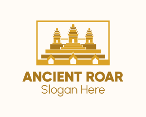 Ancient Temple Landmark logo design