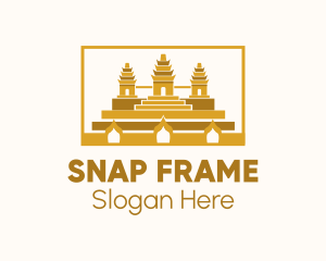 Ancient Temple Landmark logo design