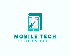 Technician Mobile Repair logo design