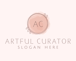 Watercolor Beauty Salon logo design