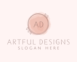 Watercolor Beauty Salon logo design