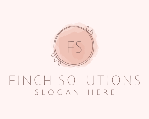 Watercolor Beauty Salon logo design