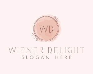 Watercolor Beauty Salon logo design