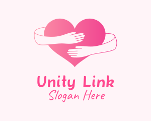 Togetherness - Dating Love Heart logo design
