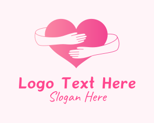 Relationship - Dating Love Heart logo design