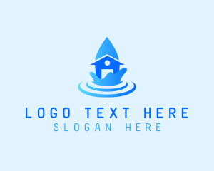 Drop - Drop Water House logo design