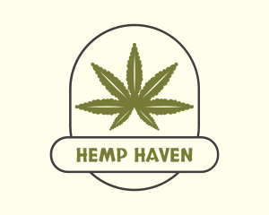 Cannabis Ganja Farm logo design