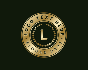 Prestige - Luxury Premium Wreath logo design