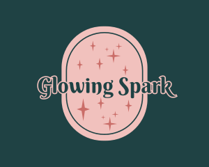 Sparkly Fashion Beauty logo design