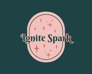 Sparkly Fashion Beauty logo design