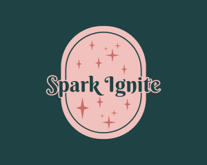 Sparkly Fashion Beauty logo design