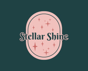 Sparkly Fashion Beauty logo design