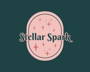 Sparkly Fashion Beauty logo design