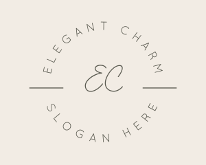 Elegant Beauty Boutique logo design