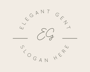 Elegant Beauty Boutique logo design