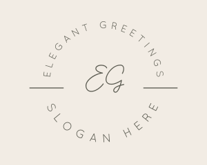 Elegant Beauty Boutique logo design