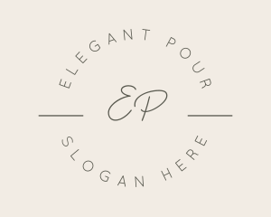 Elegant Beauty Boutique logo design