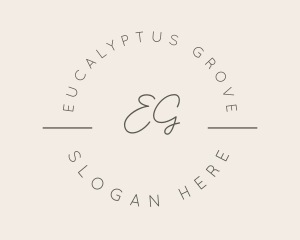 Elegant Beauty Boutique logo design