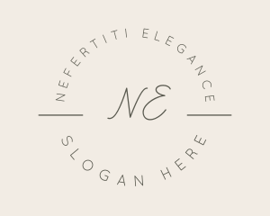 Elegant Beauty Boutique logo design