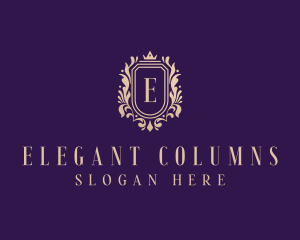 Regal Elegant Shield logo design