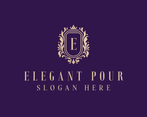 Regal Elegant Shield logo design