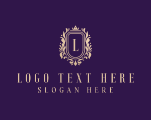 Monarch - Regal Elegant Shield logo design