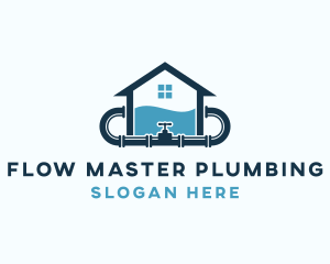 Plumbing - Home Plumbing Maintenance logo design