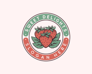 Strawberry Organic Homegrown Logo