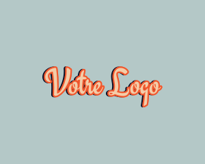 Pop Culture - Generic Retro Business logo design