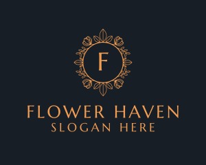 Luxury Flower Beauty logo design