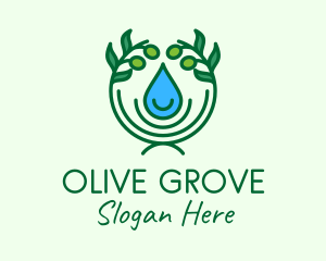 Olive - Natural Olive Extract logo design