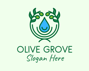 Natural Olive Extract logo design