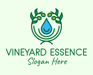 Natural Olive Extract logo design