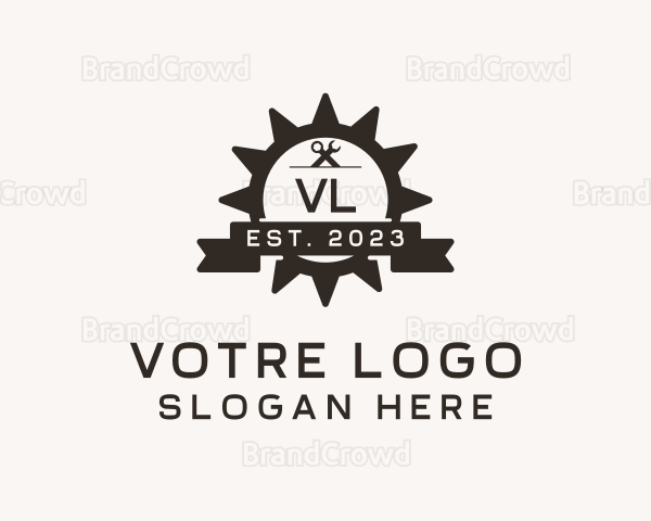 Mechanic Gear Cog Logo