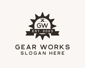 Mechanic Gear Cog logo design