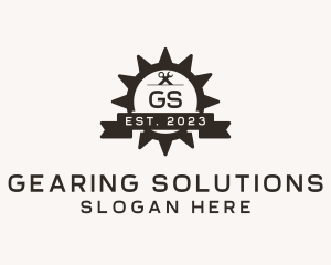 Mechanic Gear Cog logo design