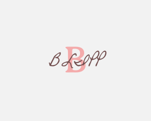 Feminine Script Brand Logo